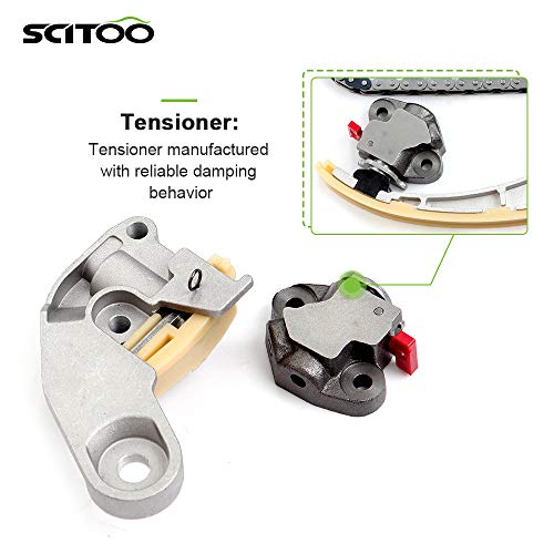 Scitoo Tk8004M389 Engine Timing Chain Kit Sets Replaces For Suzuki For Chevrolet Sx4 Aerio Vitara Esteem Sidekick Tracker 2.0L 2.3L 1.8L #TOP2