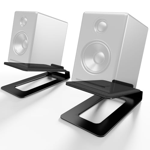 Amazon | WORLDLIFT スピーカースタンド 2個セット 卓上 小型 モニター