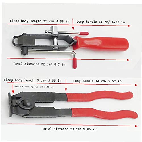 Boot Clamp Tangen Gezamenlijke Oor Klem Banding Tool Automotive Slang As Tang voor Voertuigen ATV UTV Boot Klemmen Rood… - Image 4