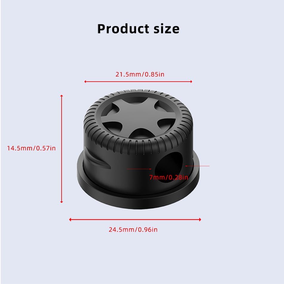 Miniatura 6 de Organizador de cables de organización de cables, clips magnéticos para cables, soporte de alambre adhesivo para debajo del escritorio, mesita de