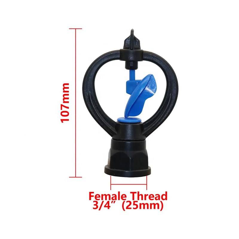 MR DIY Crafts Sprinklar Marine Thru-Hull Fittings, Yellow, Plastic, Dual Port, Threaded Connection, Boat Water Intake 2PC. 2