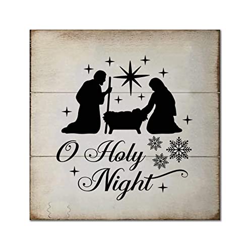Plaque murale en bois authentique Hello Winter de qualité premium
