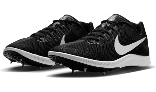 Nike Zoom Rival Track & Field Distance Spikes (FZ9653-001, Black/Black/Metallic Silver)2