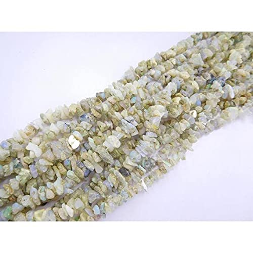 Perles éclats opale éthiopienne Welo naturelle LKBEADS pour création bijoux 33cm