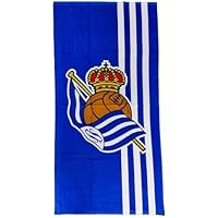 ASDITEX Real Sociedad Toalla de Playa Producto Oficial, 100%