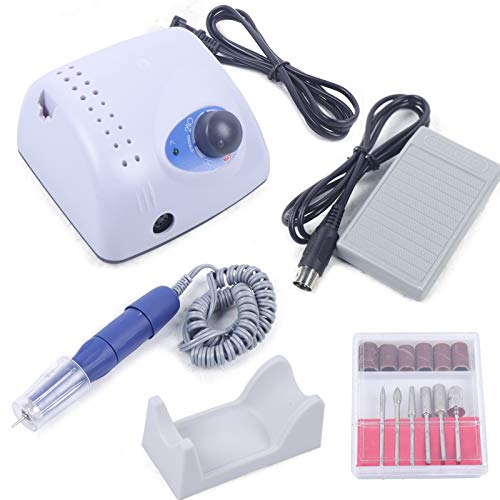 Taladro eléctrico de uñas profesional 65W 35000RPM miniatura 1
