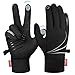 Produktbild TANSTC Fahrradhandschuhe Herren Winterhandschuhe Winter Warme Handschuhe Elastisch Touchscreen Thermohandschuhe Winddichte rutschfest Skihandschuhe Damen Atmungsaktiv Sporthandschuhe, L