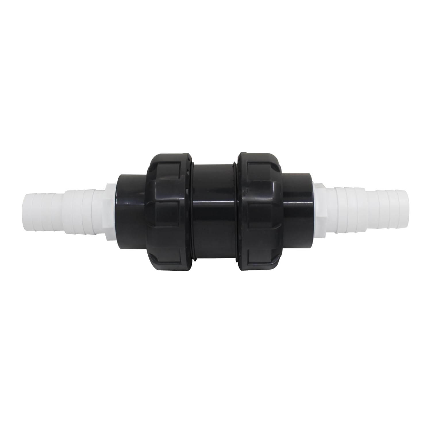 Valvola di non ritorno per piscina plastica con raccordo bocchetta tubo flessibile per irrigazione giardino agricoltura valvola di ritegno acqua pvc antiriflusso a sfera (32 38mm)