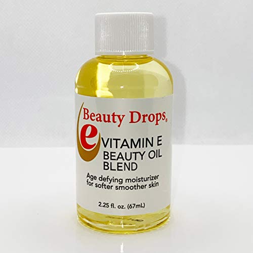 Beauty Drops Vitamin E Facial Moisturizer Oil 2.25 Ounce
