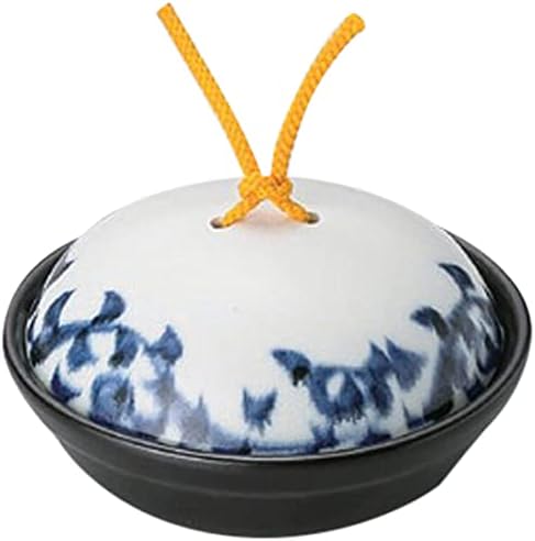 Set of 3 Kaiseki Pot, Dyed Octopus Arabesque Kaisen Pot, Small, 5.2 x 2.8 inches (13.2 x 7 cm), Reinforced Lid, Japanese Tableware, Sake Cup, Restaurant, Inn, Commercial Use