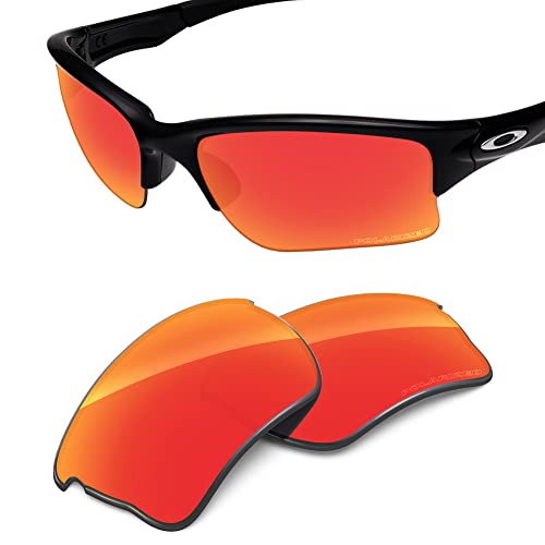 Image of Performance Replacement Lenses Compatible with Oakley Quarter Jacket OO9200 Polarized Etched