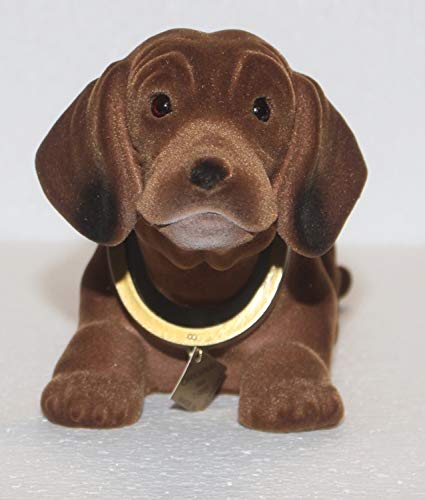 Wackeldackel Rakso Figur Hund Dackel Wackelfigur 14 cm