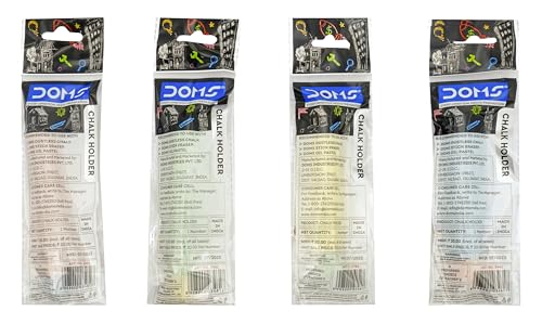 Image of DOMS Non-Toxic Chalk & Oil Pastel Holder, Set of 5 Pcs