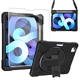ZenRich iPad Air 5th/4th Generation Case 2022/2020, zenrich iPad 10.9 inch Case with Screen Protecto
