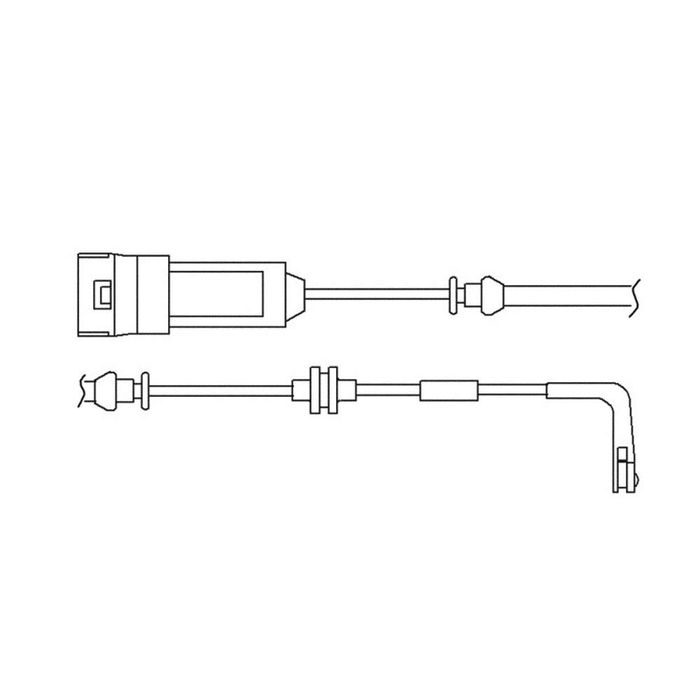 BORG & BECK BWL3018 Brake Pad Wear Warning Contact Front Fits Opel Vauxhall