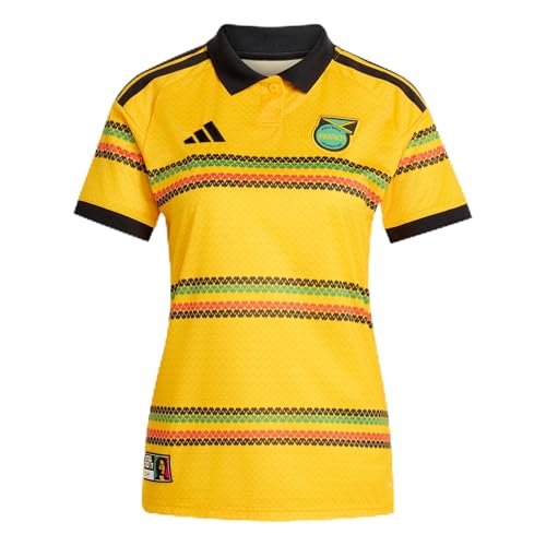 adidas Women's Jamaica 2026 Home Jersey Bold Gold Large