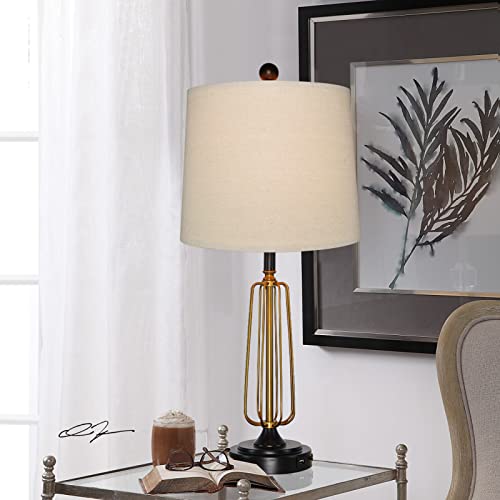 Metal 3 Way Dimmable Touch Control Table Lamps Set Of 2 With Usb Charging Port 24.5” Modern Industrial Nightstand Lamp For Living Room Bedroom Office (Bulb Included) #TOP1