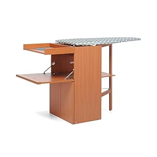 Foppapedretti Lo Stiro Mobile con Asse da Stiro a Scomparsa, Noce