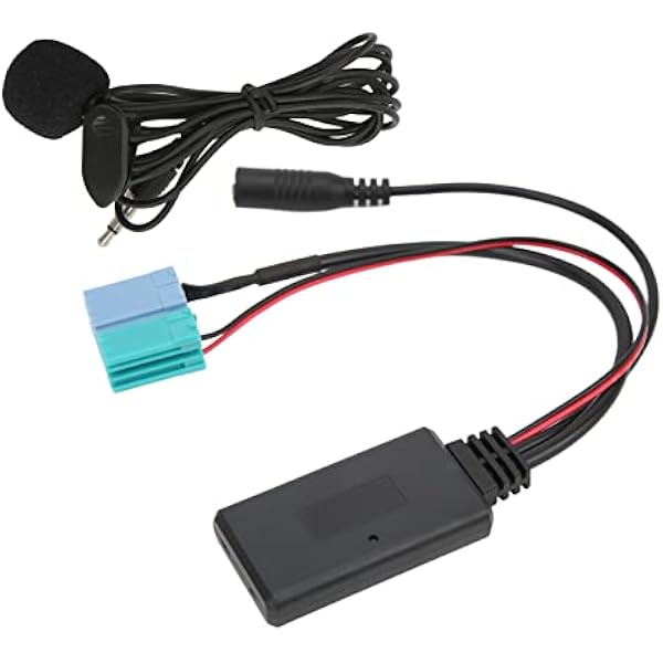 Автомобильный кабель Bluetooth AUX IN с 6- и 8-контактным разъемом, адаптер Bluetooth AUX IN, система громкой связи с микрофоном для Fiat Bravo, для магнитол с 2007 года