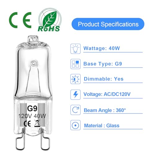 G9 bulb 40W