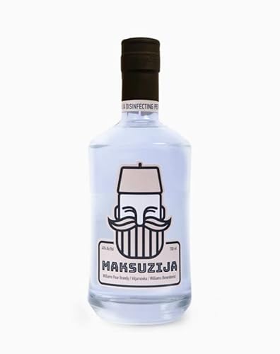 RAKIJA MAKSUZIJA WILLIAMS BIRNENBRAND 0.7l, 40% alc. | Die frische, jugendliche Birnenaromatik mit grün-schaliger Note verleiht diesem Schnaps seinen ganz besonderen Geschmack Cover