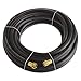 Garden Hose,1/2" ID x 50 ft.,Black