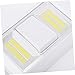 Holibanna 4pcs Cob Led Emergency Lights Battery Operated Wall Lamp Magnetical Night Light Practical Lighting Tool for Home