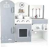 Aus robustem Holz gefertigt small foot 10598 Kinderküche \
