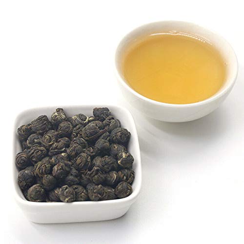 2020 Fresh Jasmine Tea Natural Organic Premium Jasmine Green Tea Jasmine Dragon Pearl Fragrance Slimming Flower Kung Fu Te #TOP2