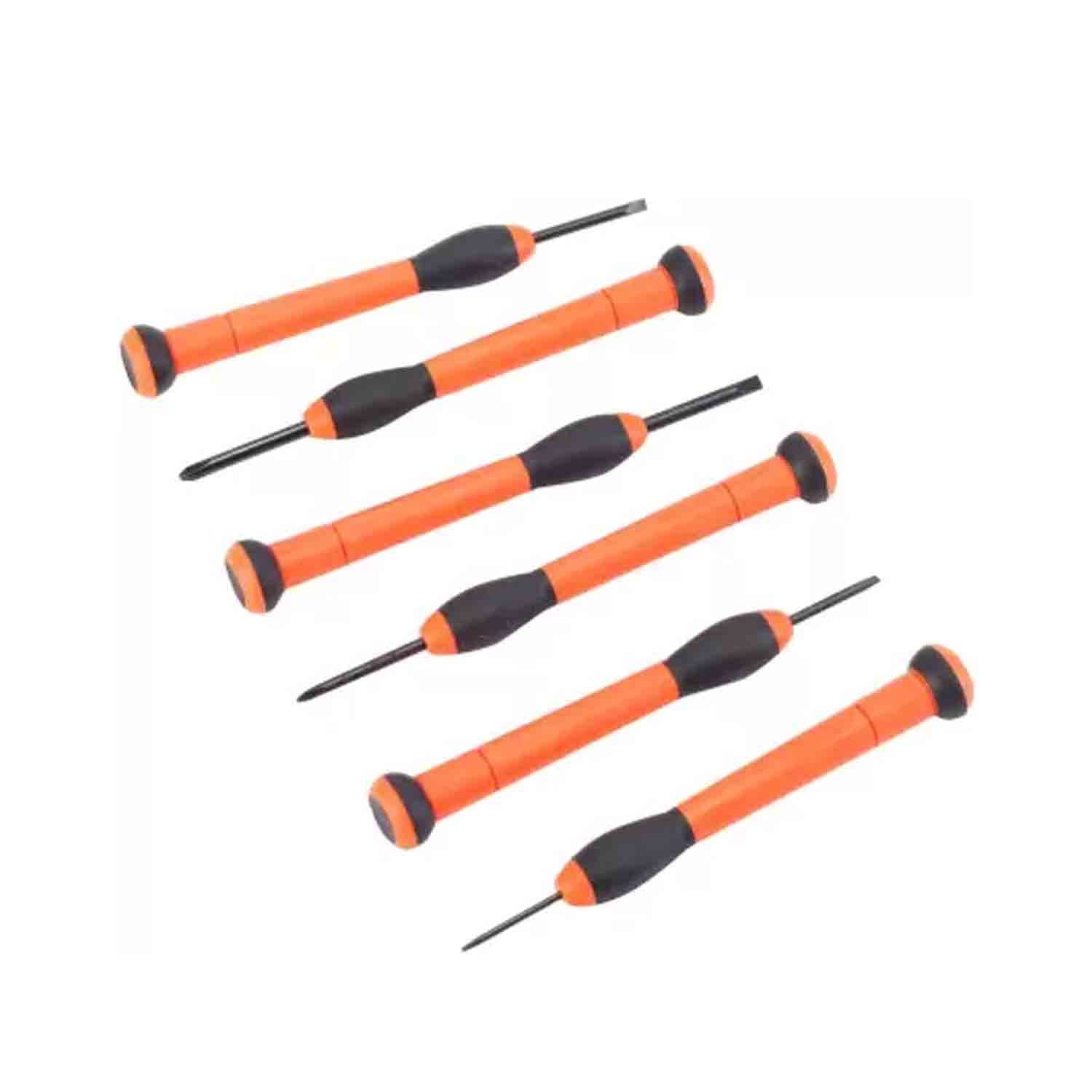Taparia PSFP6 Precision Screw Driver Set, Orange & Black, 6 Pieces Amazon.in Home Improvement