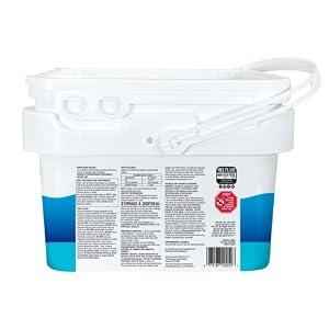 HTH 42052W Pool Care 3" Chlorine Tabs Advanced, Individually Wrapped Tablets - Swimming Pool Sanitizer with Clarifier & Algaecide, Destroys Bacteria & Algae, Delivers Clear Water All Season, 5 lbs HTH 42052W Pool Care 3 Chlorine Tabs Advanced Individually Wrapped Tablets Swimming Pool Sanitizer with Clarifier Algaecide Destroys Bacteria Algae Delivers Clear Water All Season 5 lbs