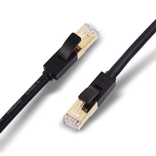 Free Shipping 🛒 Awinner Ethernet Cable,CAT7 LAN Network Cable RJ45 High Speed Patch Cord STP Gigabit 10/100/1000Mbit/s Gold Plated Lead for Switch/Router/Modem/Patch Panel -1.5FT One-Day Sale: Up to 50% Off Awinner Ethernet Cable,CAT7 LAN Network Cable RJ45 High Speed Patch Cord STP Gigabit 10/100/1000Mbit/s Gold Plated Lead for Switch/Router/Modem/Patch Panel -1.5FT