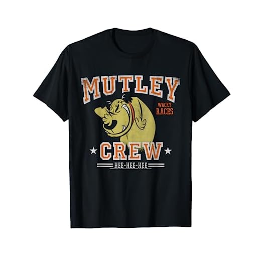 Wacky Races Mutley Crew Maglietta
