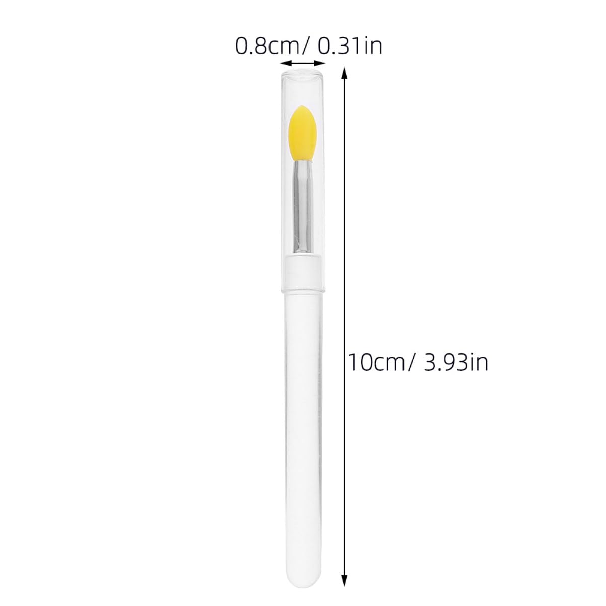 Beaupretty 12pcs Portable Lip Brush Lipstick Applicator Wands for Lip Gloss Makeup Travel Friendly Dustproof Design with Color Options for Versatile Use