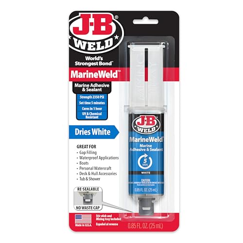 J-B Weld 50172 25 ml. MarineWeld Syringe by J-B Weld - Used condition - US$5.93