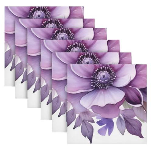 Servilletas de Tela Multicolor Pack de 6 20x20 pulg miniatura 2