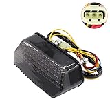 XtremeAmazing Smoke Len Turn Signal Taillight Brake Stop Running Indicator Sequential LED Integrated...