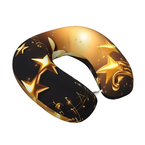 Almohada de apoyo para cuello con diseño musical miniatura 2