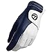 TaylorMade Tour Preferred Vivid Gloves, White/Royal, Medium/Large, Left Hand