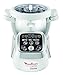 Moulinex Cuisine Companion HF800A13 Robot cocina con 6 programas automáticos, 4,5 L de capacidad 6 personas, 12 velocidades y temperatura de 30º a 130º, función de mantenimiento de la calor 45 min