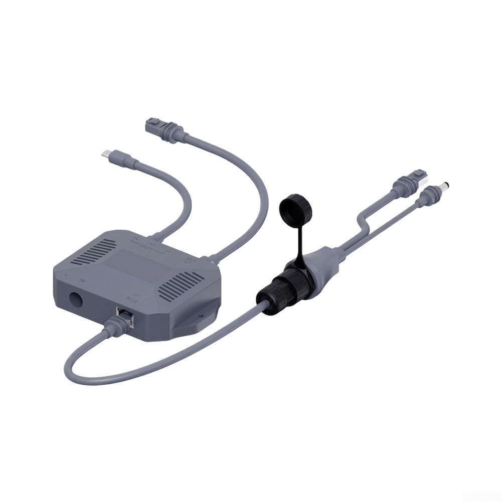 Adaptateur PoE pour rj45 pour usb-c DC 48V 5V 12V 9V Extérieur