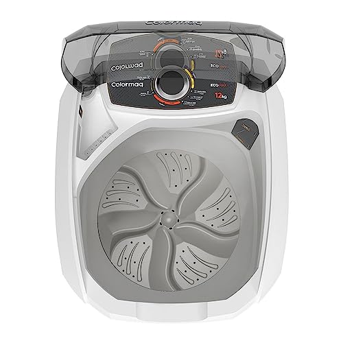 Colormaq Maquina de Lavar Roupa Semi Automatica Tanquinho 12kg LCS12 Branco 220V