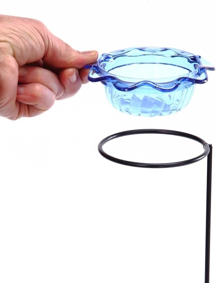 Birds Choice BBPS ブルーバードプラントスティック、ハンギングフィーダー、3オンス、ブルー