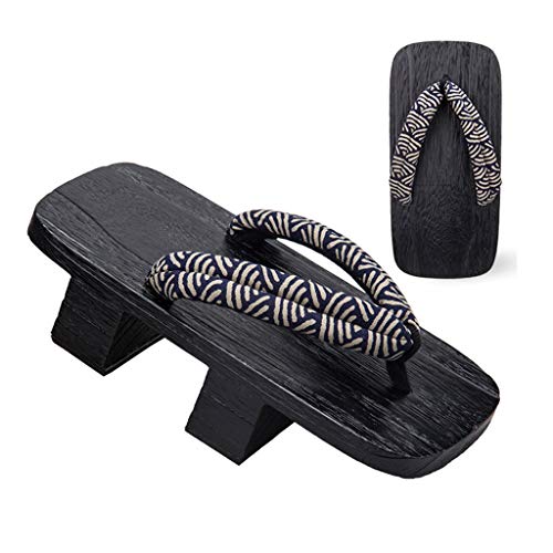 YXCKG Men's Wooden Geta Sandals (Breathable)