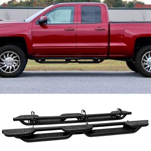 Barras laterales para Chevy Silverado y GMC Sierra 2007-2018