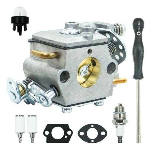 Carburetor Compatible with Ryobi RY3818 38cc 2 Cycle Gas Chainsaw Repalce Part 308054203 Kit