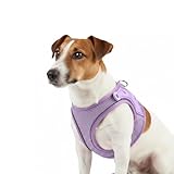Max & Molly Hundegeschirr Matrix 2.0 Lavendel/S als Air Vest Geschirr, Step-In Geschirr mit Gotcha! Smart ID, Außenseite aus leichtem Air Mesh Material - Komfort für deinen treuen Begleiter