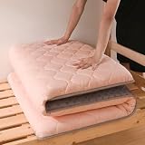 Colchón futón portátil para invitados, cama plegable mejorada, colchón de camping de tamaño matrimonial