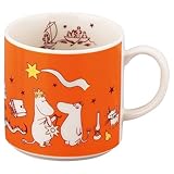山加商店 MOOMIN (ムーミン) 彗星 マグカップ 大きめ 350ml 径約9×9cm COMET IN MOOMINLAND 女性 ギフト 誕生日 食器 グッズ 雑貨 オレンジ MM15001-11