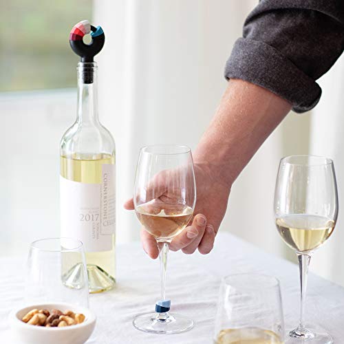 Tapón para botella de vino Conejo 5253767 de plástico multicolor 6